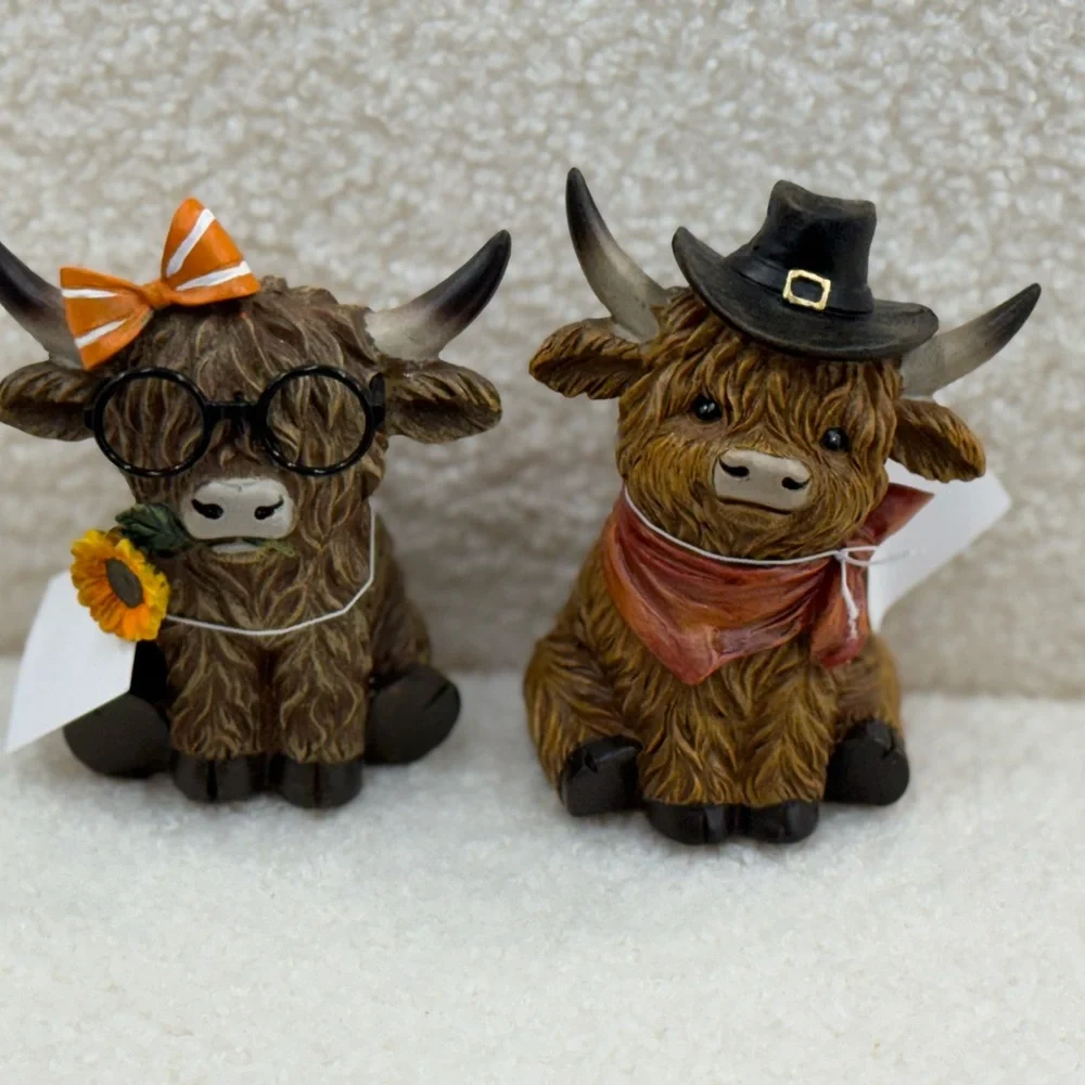 New Release Thanksgiving - Fall Highland Cows 2025